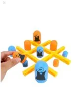 Gobble Tic Tac Stack: Stack & Win! Classic Tic Tac Toe with a Twist (Ages 6+) - Image 2