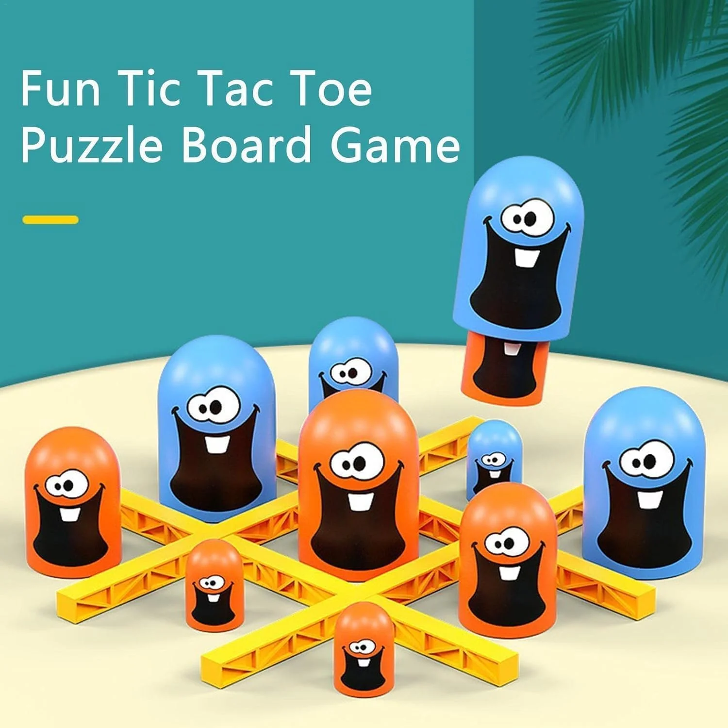 Gobble Tic Tac Stack: Stack & Win! Classic Tic Tac Toe with a Twist (Ages 6+) - Image 4