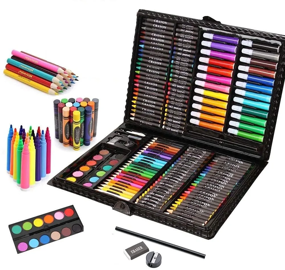 168-Piece Art & Painting Color Kit (Age 3+) - Image 2