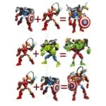Super Hero Building Blocks Set (Age 6+) - Image 6