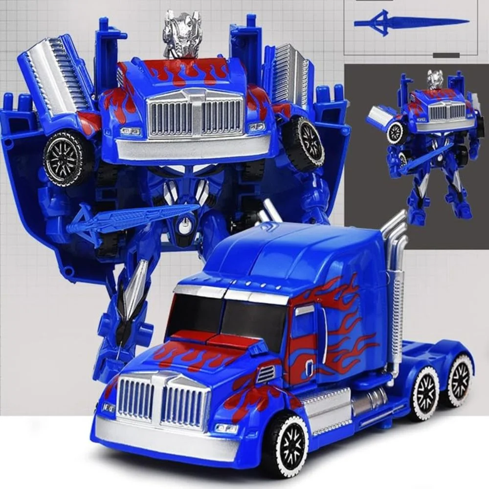 Deformation Action Figure Toy: Optimus Prime And Bumblebee - Image 5