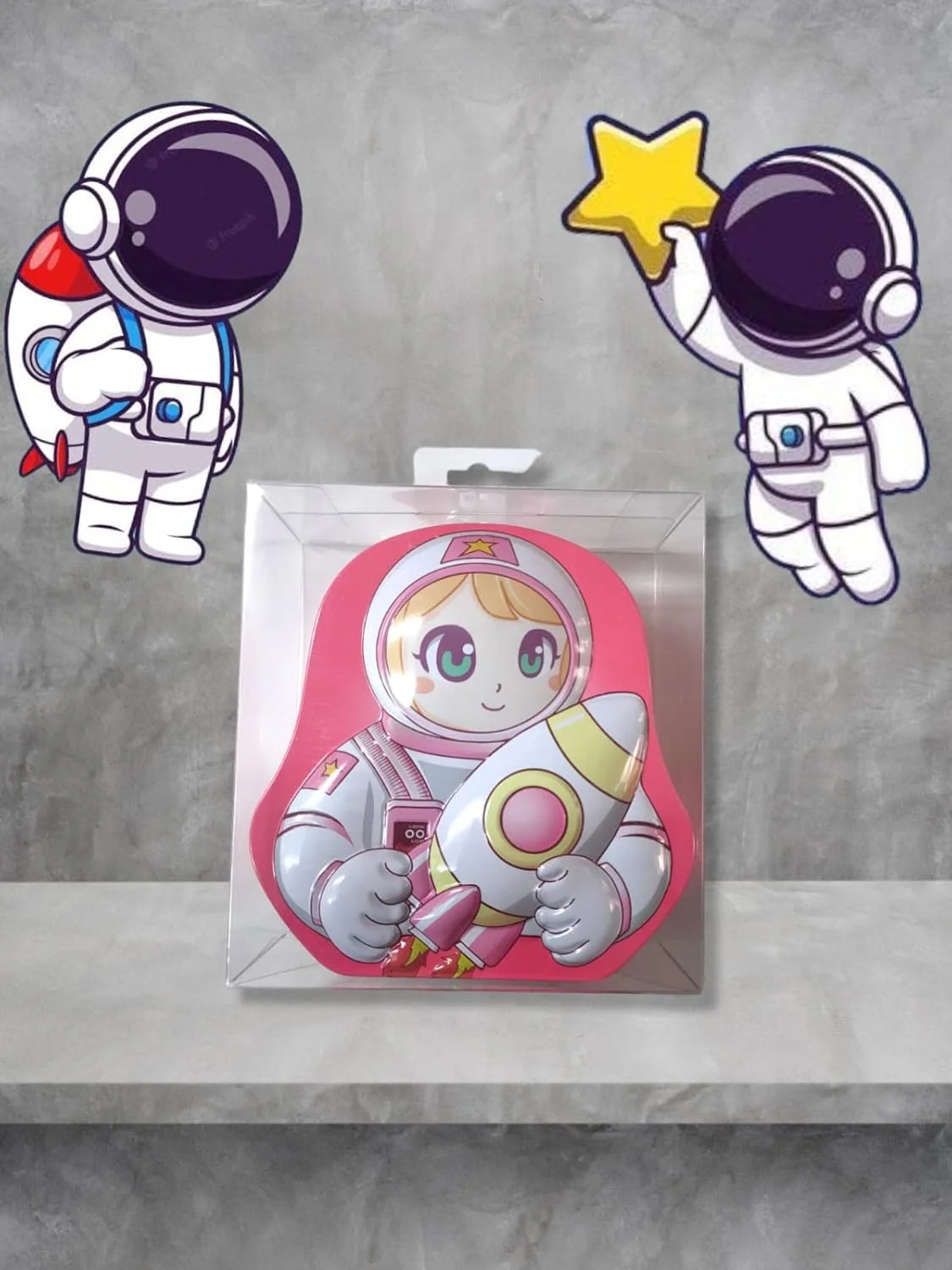 3D Astronaut Metal Coin Box Piggy Bank For Kids (Age 3+) - Image 8