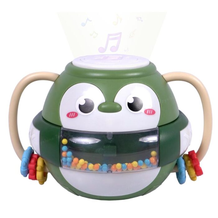 Shopbefikar Baby Hand Beat Drum Cum Rattle - Educational and Fun Toy