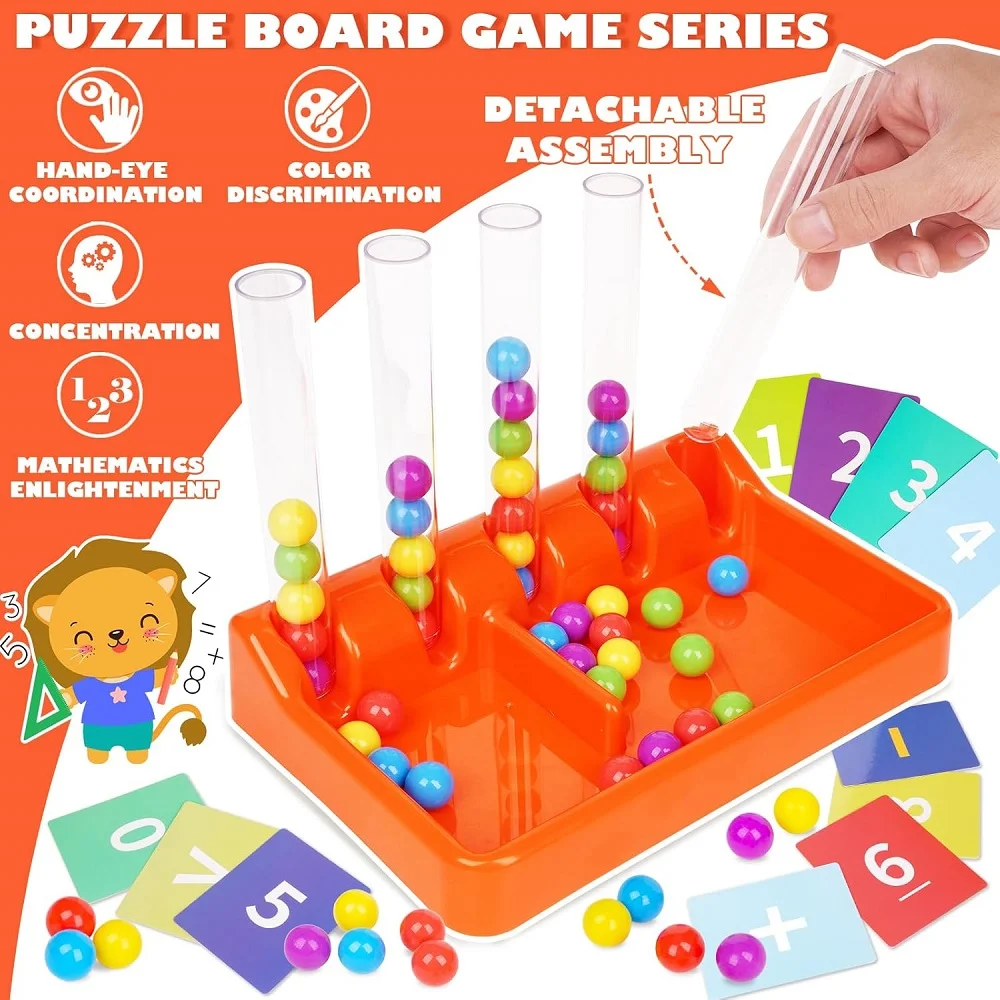 Montessori-Inspired Bead Matching Game (Age 3+) - Image 4