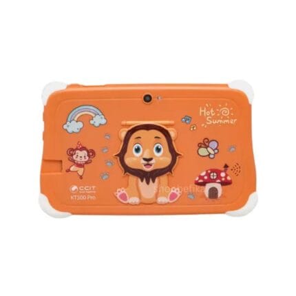 CCIT KT300 Pro Kids Tablet – 4GB RAM, 128GB ROM, Android 13 | Shopbefikar orange colour