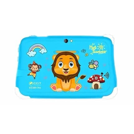 CCIT KT300 Pro Kids Tablet – 4GB RAM, 128GB ROM, Android 13 | Shopbefikar blue colour