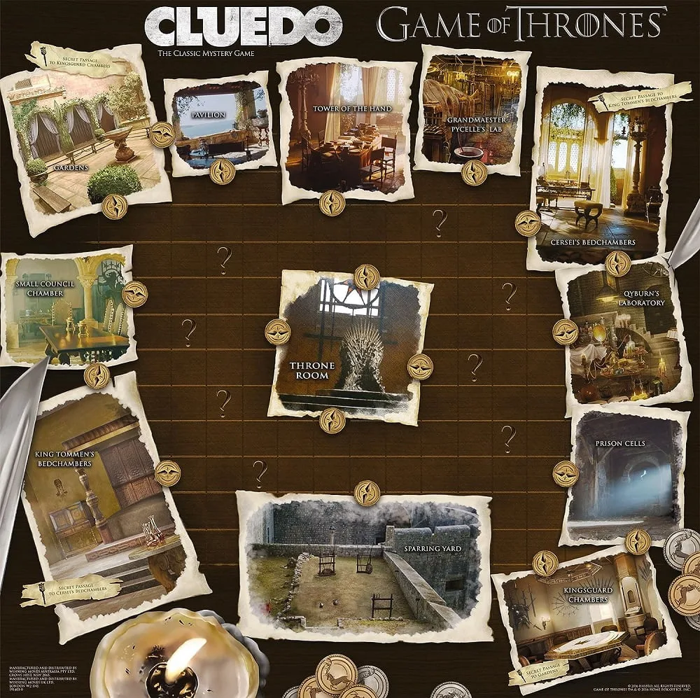 Cluedo: Game of Thrones & Harry Potter Edition Board Game - Image 5