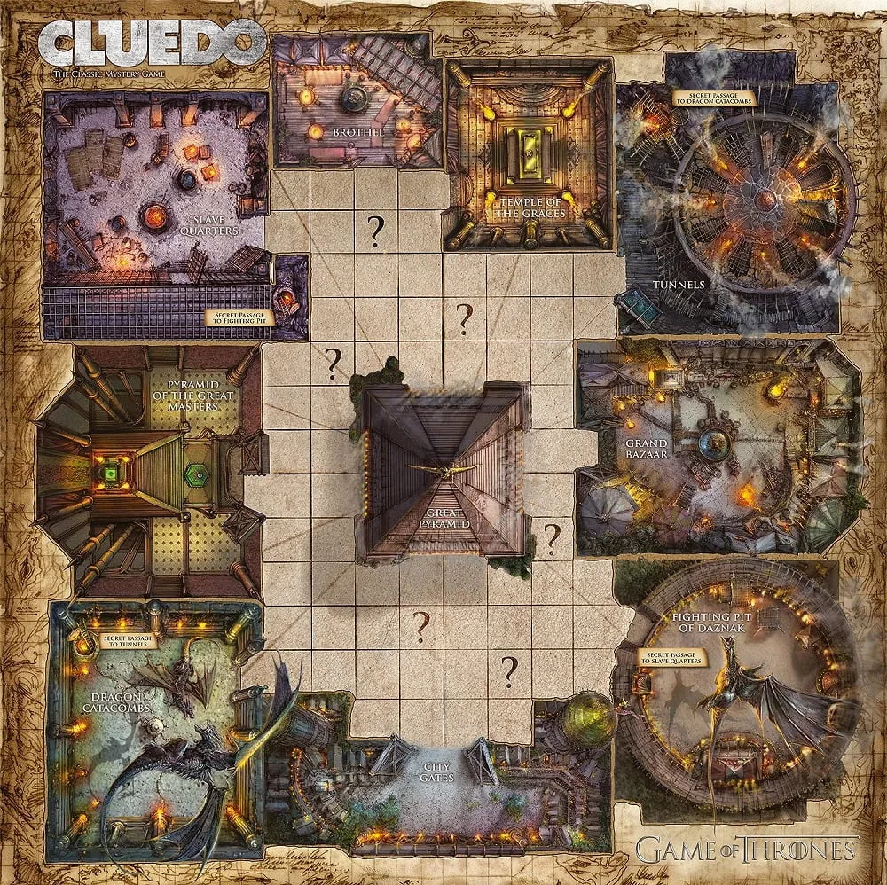 Cluedo: Game of Thrones & Harry Potter Edition Board Game - Image 4