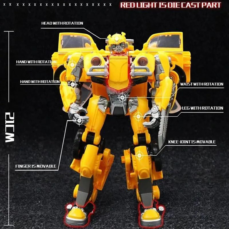Deformation Bumblebee Figure: Alloy Version - Image 4
