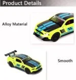 Diecast Metal 1:36 Scale model Mustang GT Car - Image 4