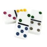 Double Six Dot Dominoes: 28 Piece Set in Tin Case (Age 8+) - Image 6