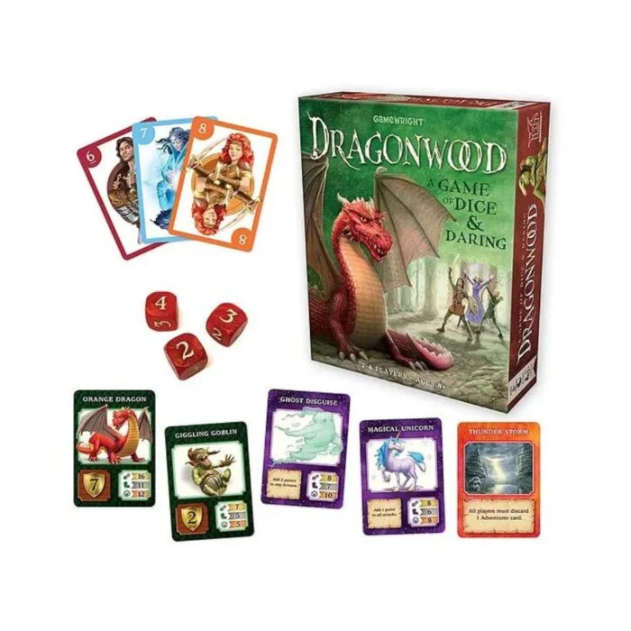 Family Board Game: Dragonwood Strategy and Adventure