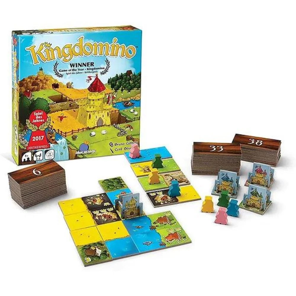 Buy Kingdomino Board Game Online in India | Award-Winning Family Strategy Game | Shopbefikar