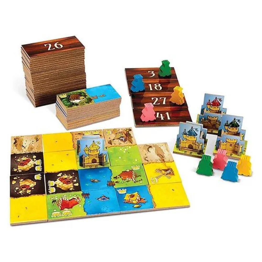 Kingdomino – Award-Winning Tile Placement Strategy Board Game | Family Strategy Game | 2–4 Players | Ages 8+ | 15–20 Min Playtime - Image 2