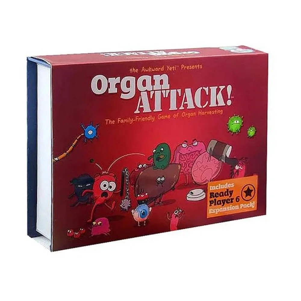 Organ Attack – Hilarious Family-Friendly Card Game | Memory & Strategy Gameplay | 2–4 Players | Ages 10+ | 15–30 Min Playtime - Image 5