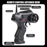 High-Speed RC Drift Car - 2.4GHz 4WD Hobby Racing Car with LED Lights & Drifting Tires - Image 5