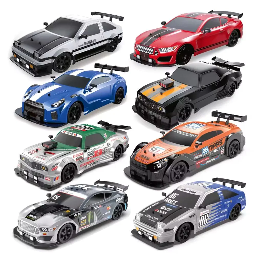 High-Speed RC Drift Car - 2.4GHz 4WD Hobby Racing Car with LED Lights & Drifting Tires - Image 9