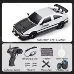 High-Speed RC Drift Car - 2.4GHz 4WD Hobby Racing Car with LED Lights & Drifting Tires - Image 8