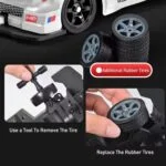 High-Speed RC Drift Car - 2.4GHz 4WD Hobby Racing Car with LED Lights & Drifting Tires - Image 7