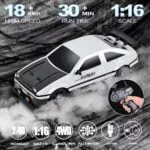 High-Speed RC Drift Car - 2.4GHz 4WD Hobby Racing Car with LED Lights & Drifting Tires - Image 4