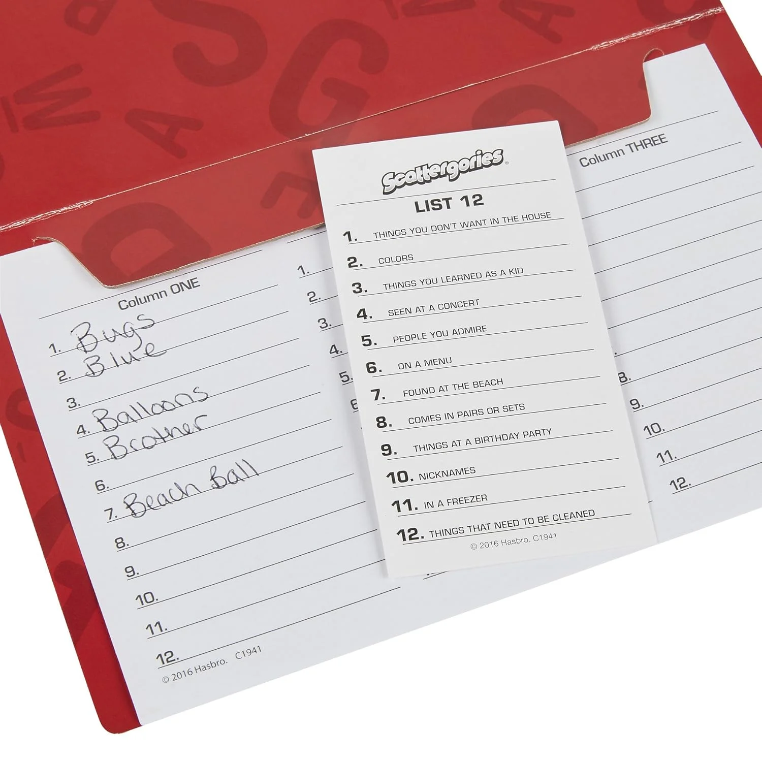 Scattergories: Fast-Paced Word Game for 2-6 Players (Ages 12+) - Image 4