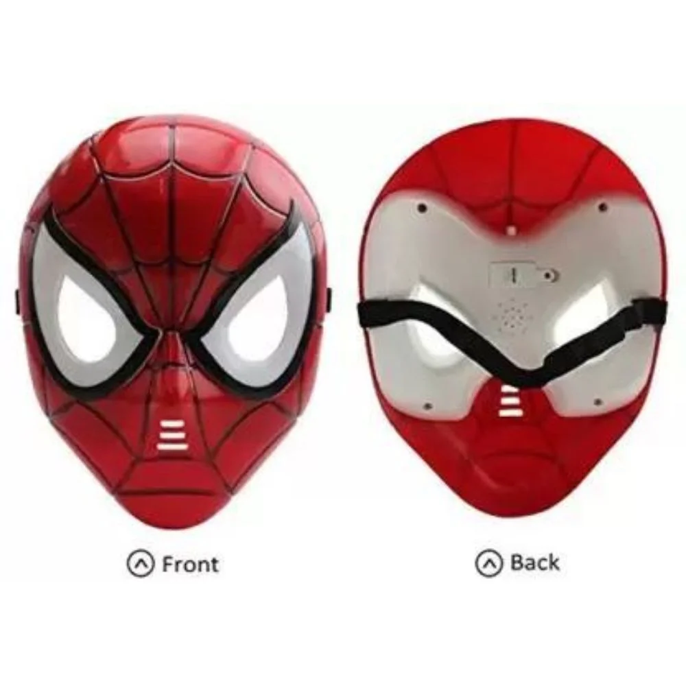 Spider-Man Super Hero Face Mask For Kids with LED Eyes - Image 4
