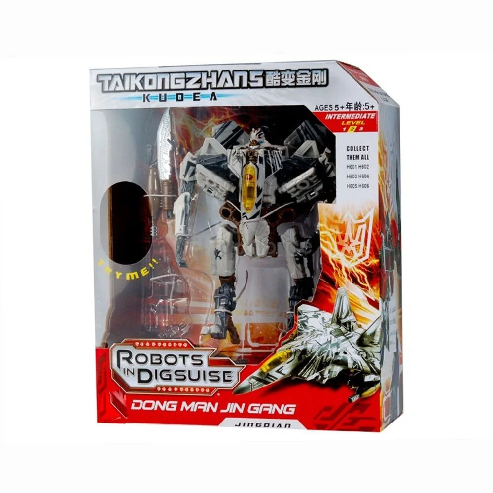 Deluxe Transforming Star Scream Action Figure | 2-in-1 Robot and Jet (18cm) - Image 5