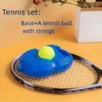 Tennis Trainer Rebound Ball with String | Self Practice Tennis & Cricket Trainer | Fill with Sand or Water - Image 2