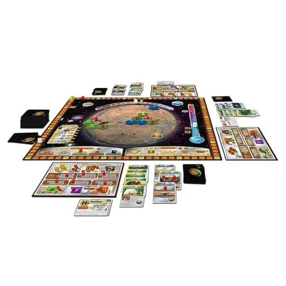 Terraforming Mars – Strategic Board Game | Planetary Engineering & Resource Management | 1–5 Players | Ages 12+ | 120–180 Min Playtime - Image 6