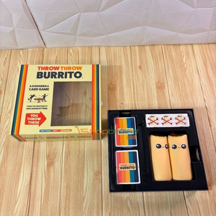 Throw Throw Burrito | Dodgeball Card Party Game | 2–6 Players | Ages 7+ | 15–30 Min Playtime - Image 6