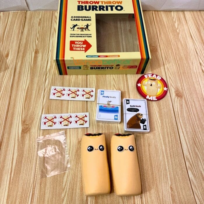 Throw Throw Burrito | Dodgeball Card Party Game | 2–6 Players | Ages 7+ | 15–30 Min Playtime - Image 7