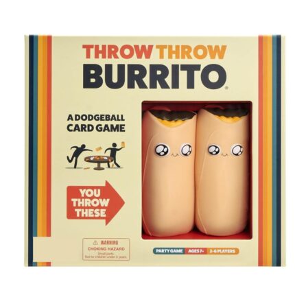 Throw Throw Burrito: Fun, Family-Friendly Dodgeball Card Game