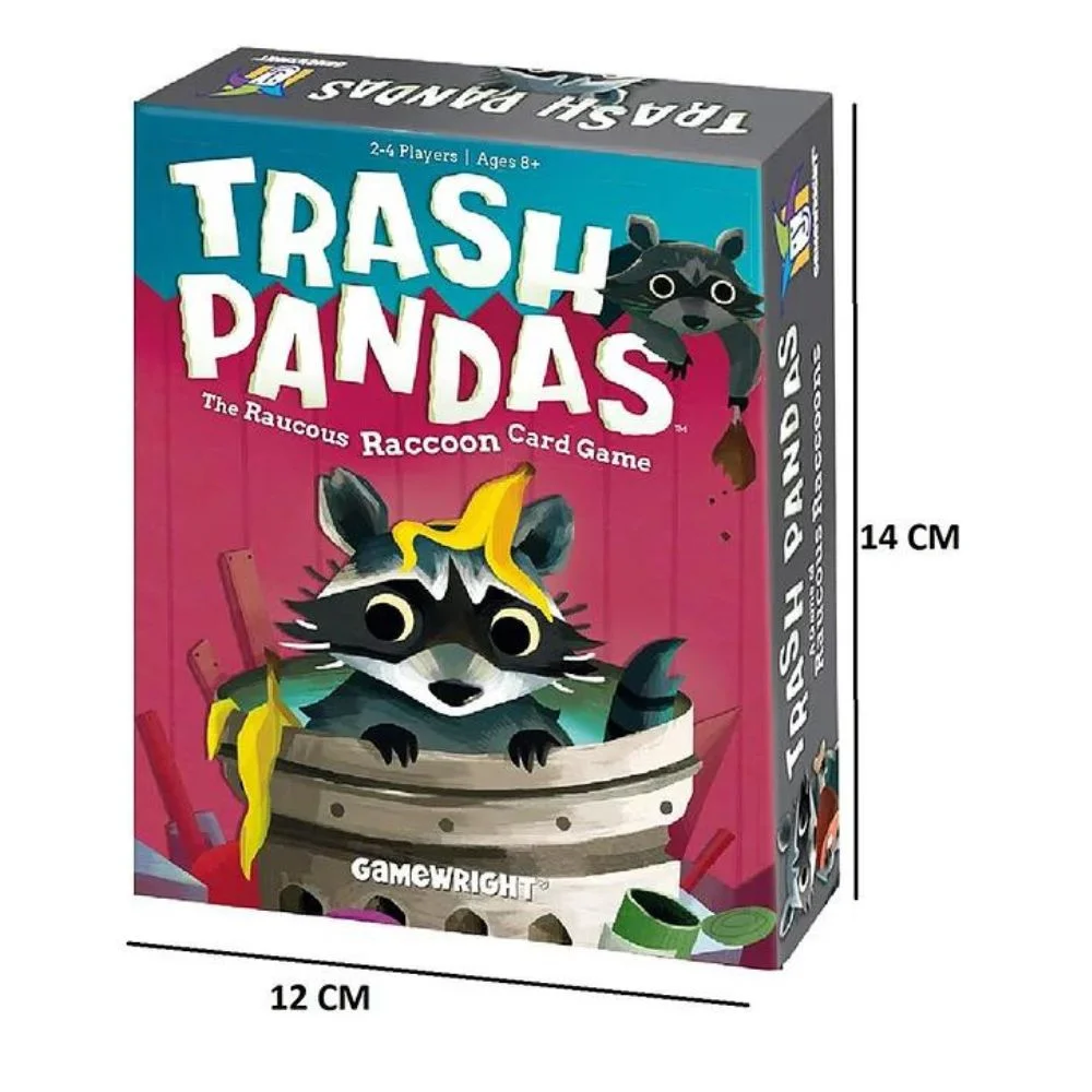 Trash Pandas Card Game | Push-Your-Luck Raccoon Game | 2–4 Players | Age 8+ | 15–20 Minutes - Image 2
