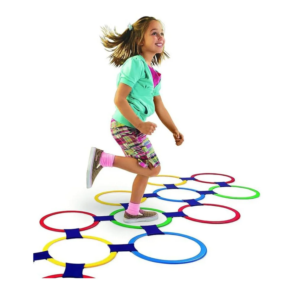 Twister Hopscotch Ring Active Indoor Play Game (6+ age) - Image 2