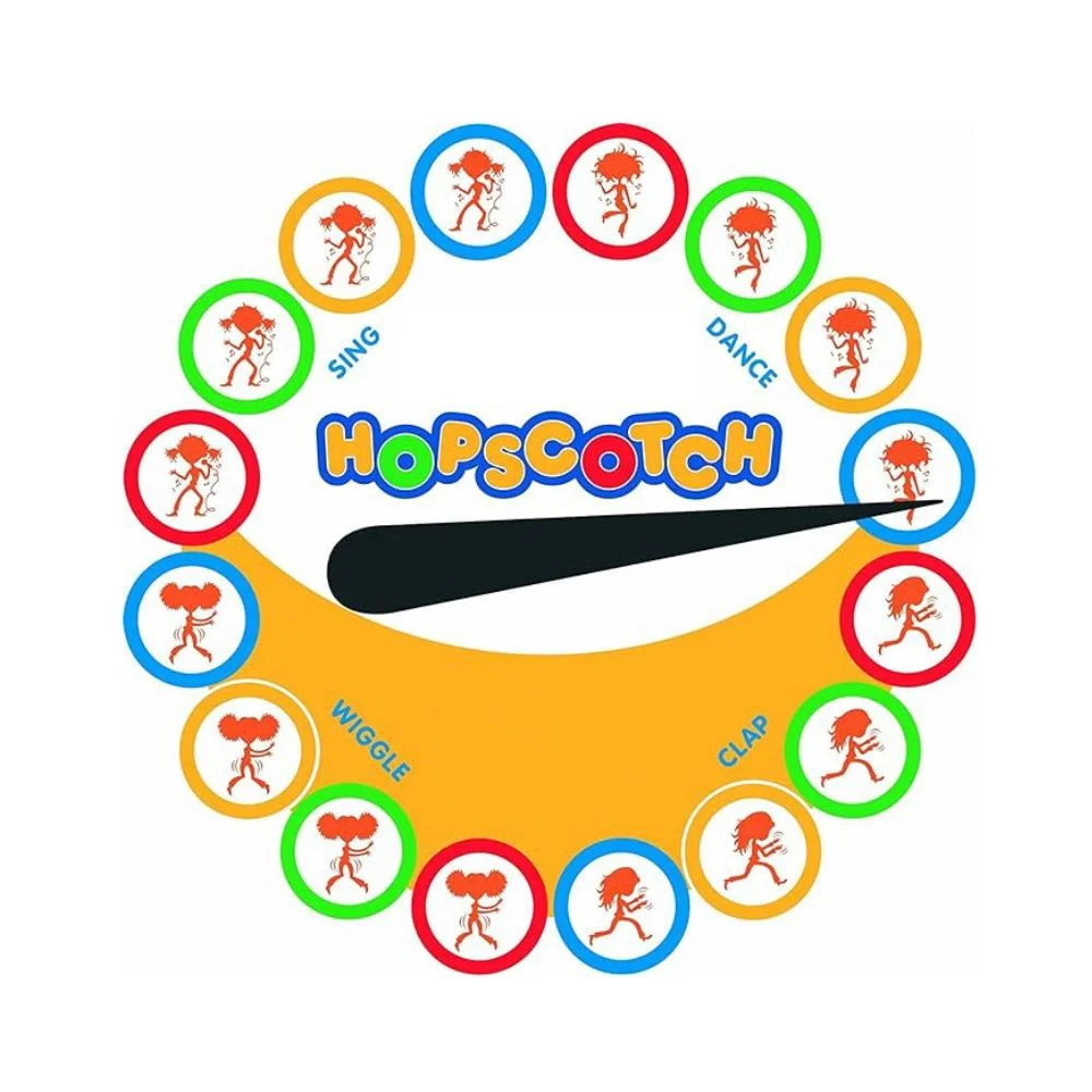 Twister Hopscotch Ring Active Indoor Play Game (6+ age) - Image 3