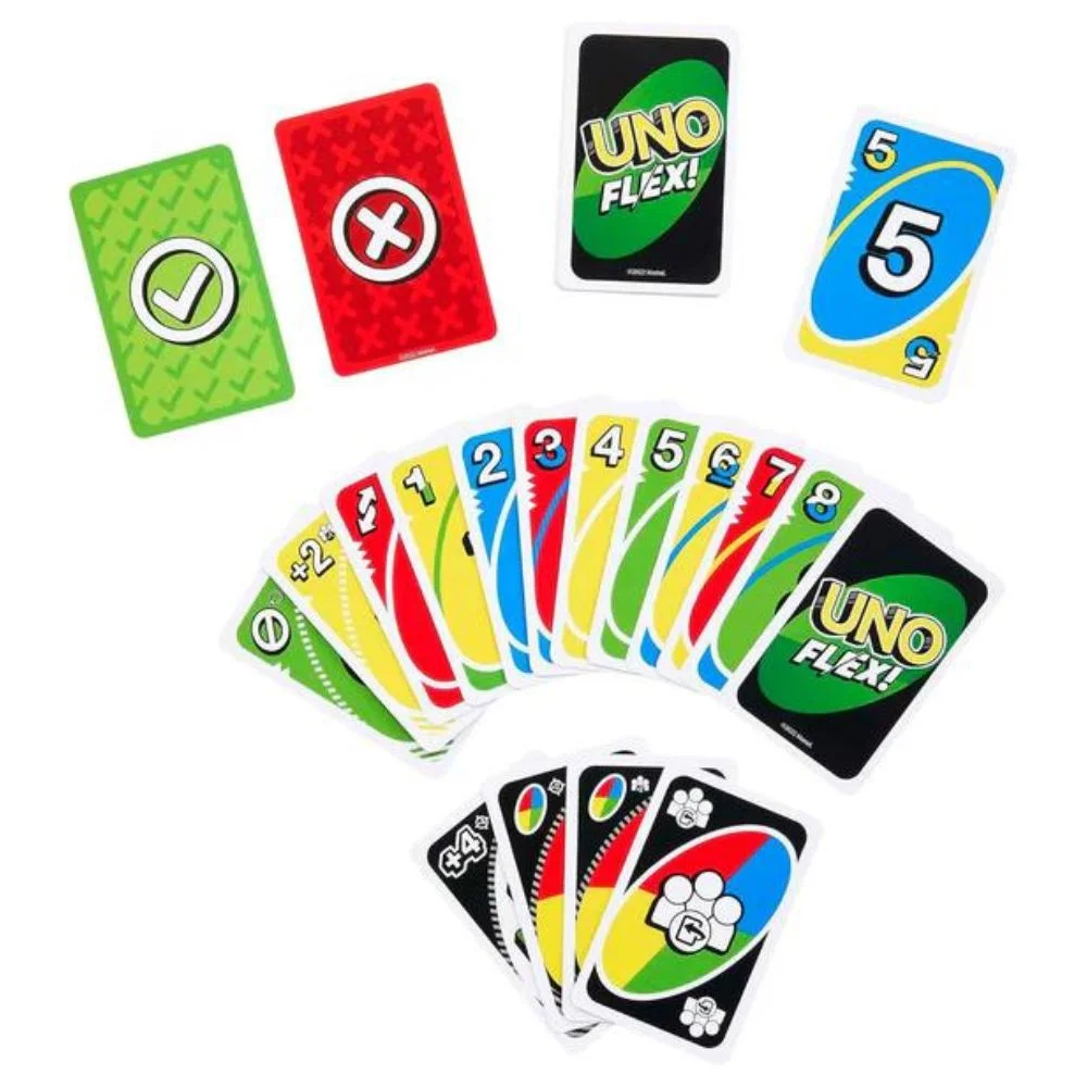 uno flex card game (3) New UNO Flex with Bendable Cards - Image 4