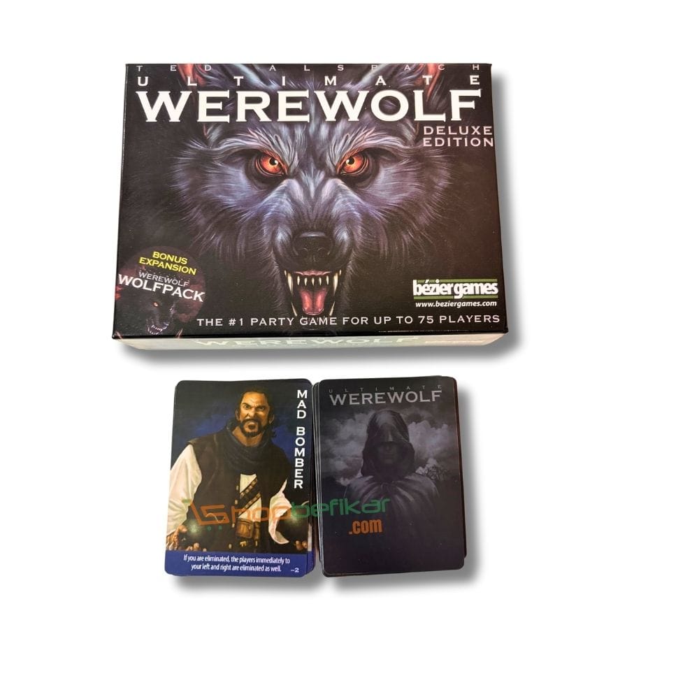 werewolf card game Werewolf – Classic Social Deduction Card Game | Bluff, Deduce & Strategize | 8–18 Players | Ages 13+ | 30–60 Min Playtime - Image 7