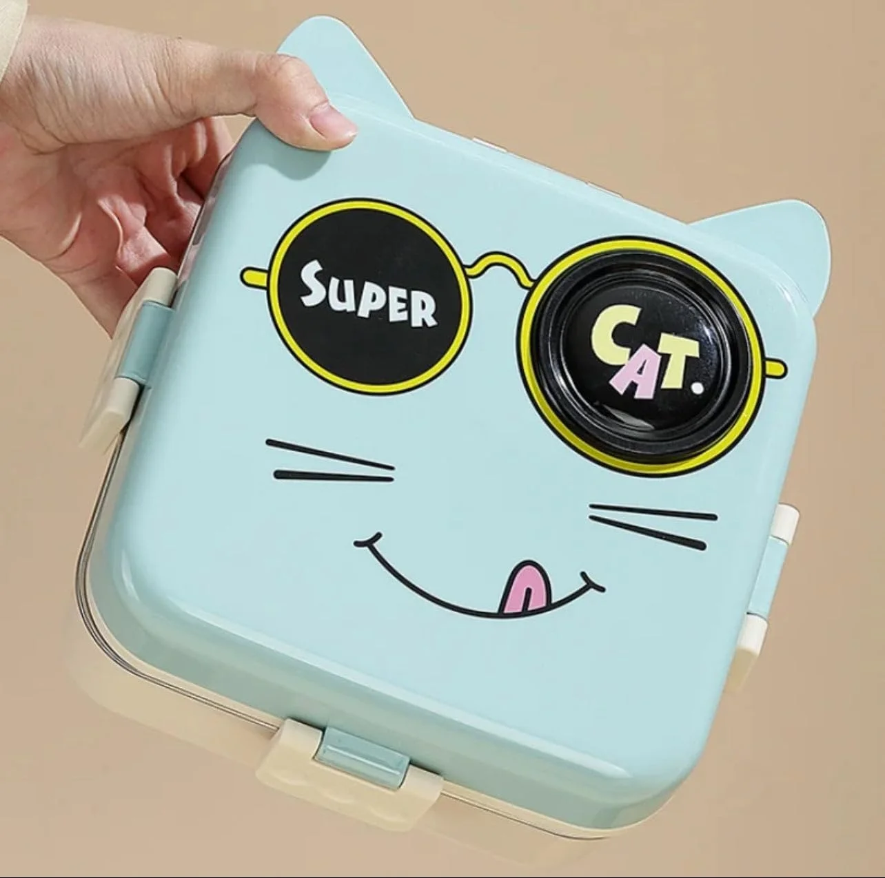 Kiki Kool Double Decker Stainless Steel Lunch Box - Image 2