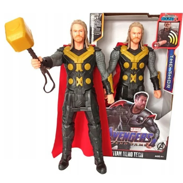 Thor Action Figure: 12-Inch Scale, Lights & Sounds