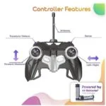 Transforming Optimus Prime RC Car: 1:14 Scale, LED Lights, High Speed (Age 6+) - Image 5