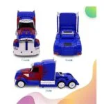 Transforming Optimus Prime RC Car: 1:14 Scale, LED Lights, High Speed (Age 6+) - Image 3