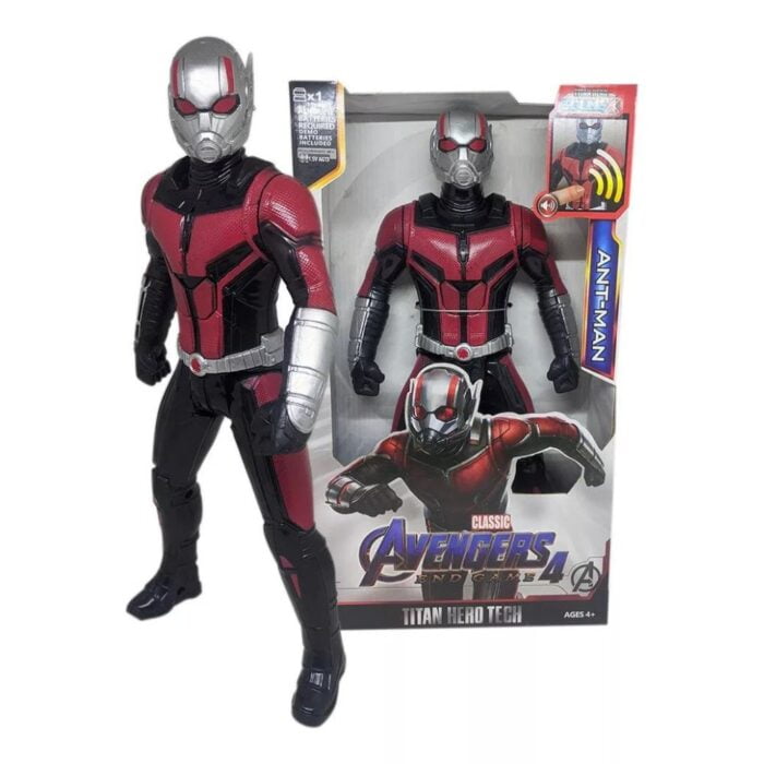 Endgame Ant-Man Action Figure: 12-Inch Scale light and sound