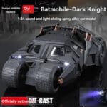 Batmobile Tumbler Dark Knight | Diecast Metal Car Model | 1:24 Scale | Lights & Sound | Collectible - Image 4