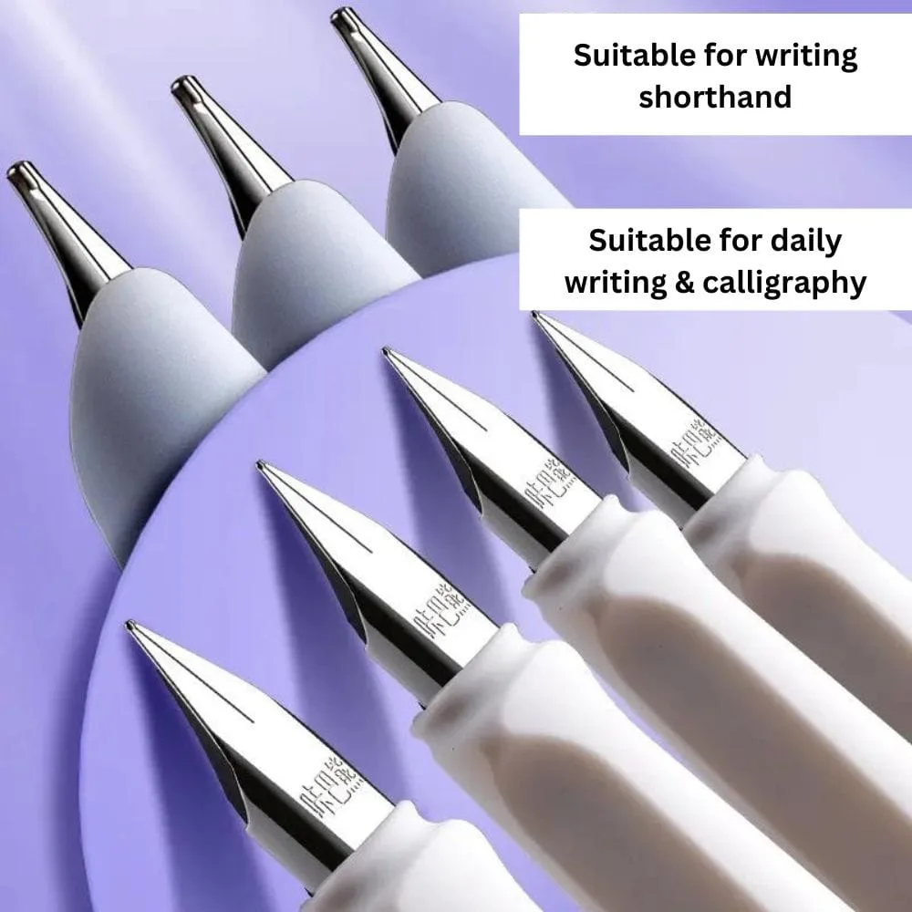 Kawaii Fountain Pen Set With Polisher: Smooth Writing Experience - Image 5