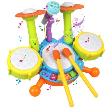 ShopBefikar Kids Drum Set: Fun, Educational, and Safe