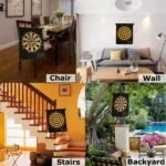 Magnetic Dart Board Game for Kids | Double Sided Safe Dart Board | 12 / 15 / 17 Inch Options | Age 5+ - Image 7