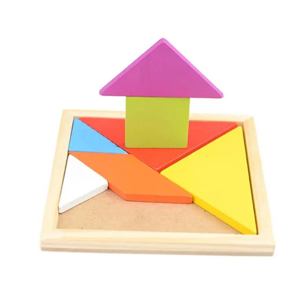 Wooden Tangram Puzzle - Image 3