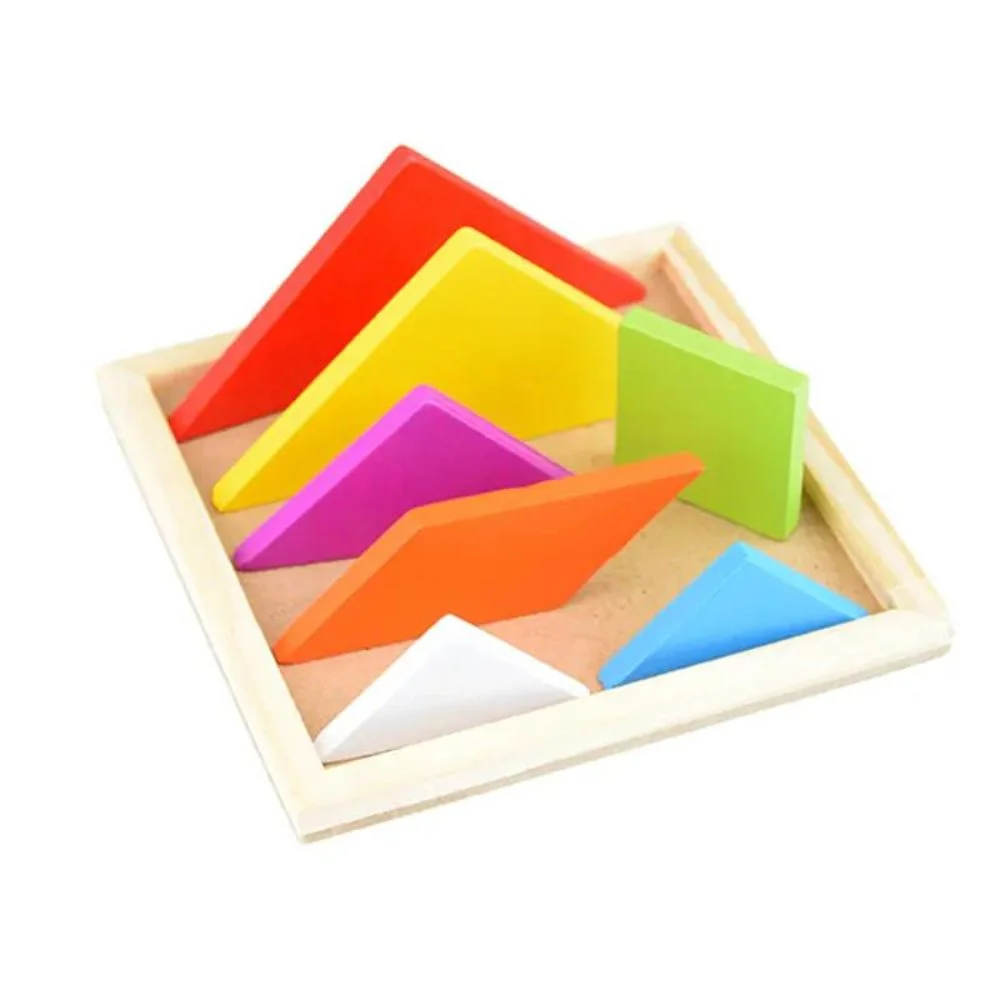 Wooden Tangram Puzzle - Image 2