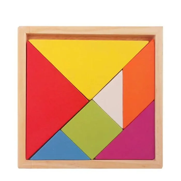 Educational Toy: Wooden tangram Puzzle for Kids