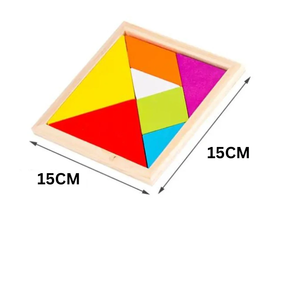 Wooden Tangram Puzzle - Image 5